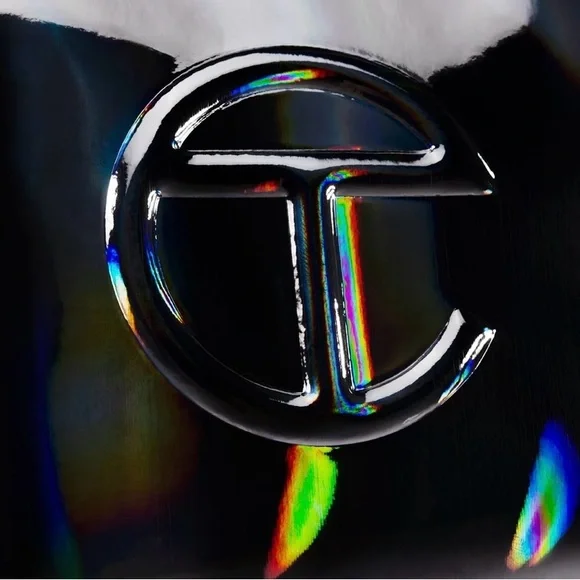 Large Black Rainbow Telfar Bag